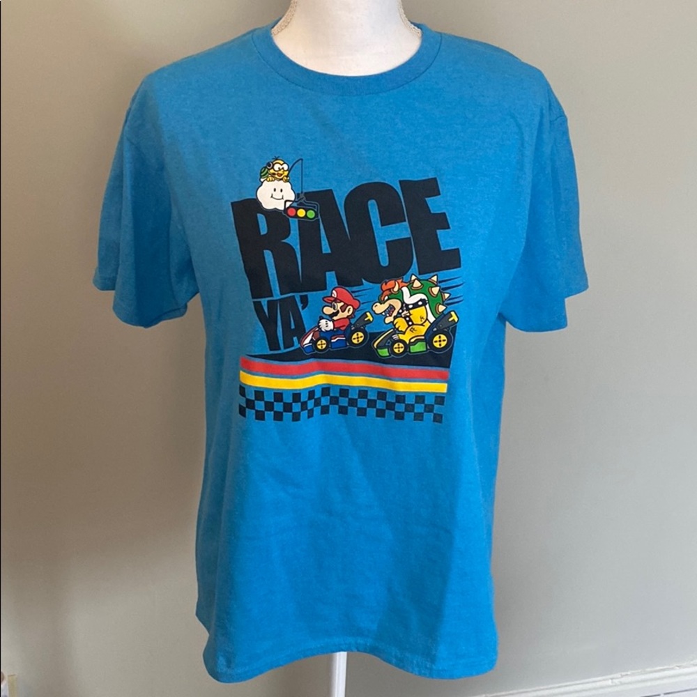 NWOT Mario Kart Kid’s T-shirt Size XL